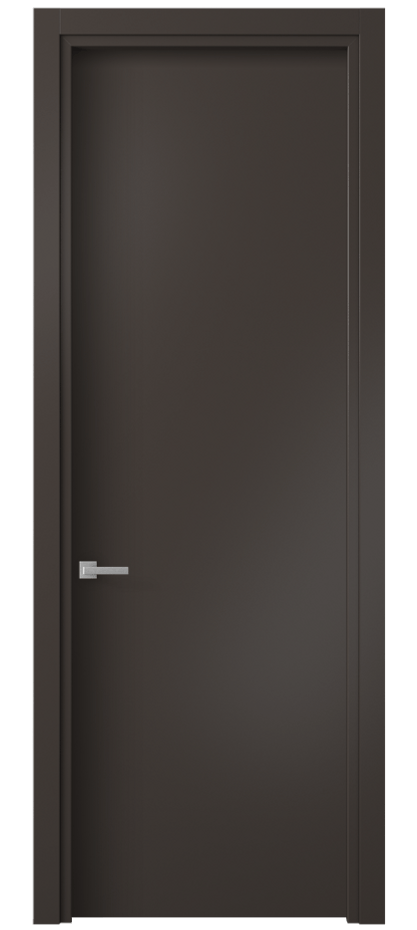 Межкомнатная дверь Планум 0010 Матовый антрацит  Цена 43990 ₽ | Volhovec