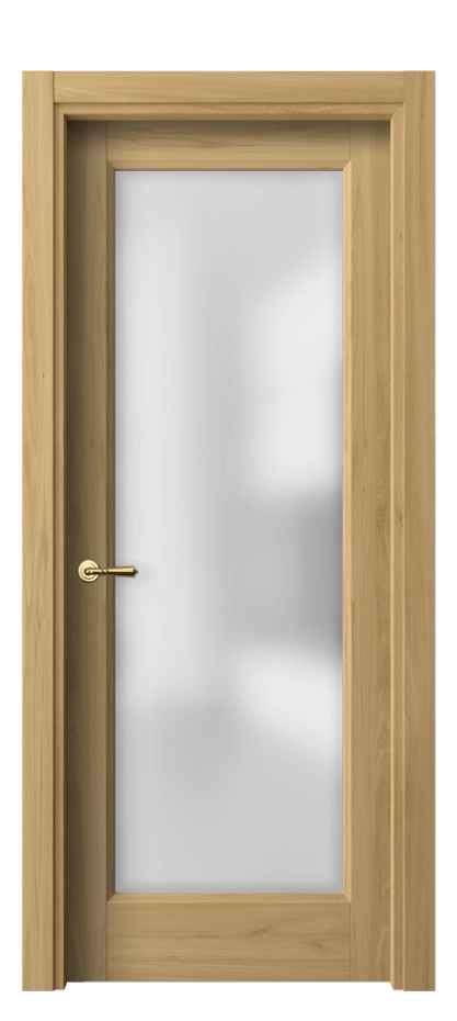 Межкомнатная дверь Galant 1402 Солнечный вяз Сатинированное стекло Цена 30570 ₽ | Volhovec