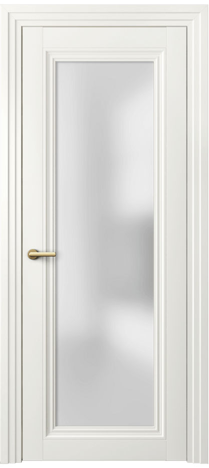 Межкомнатная дверь Centro 2502 Матовый жемчужный Сатинированное стекло Цена 62660 ₽ | Volhovec