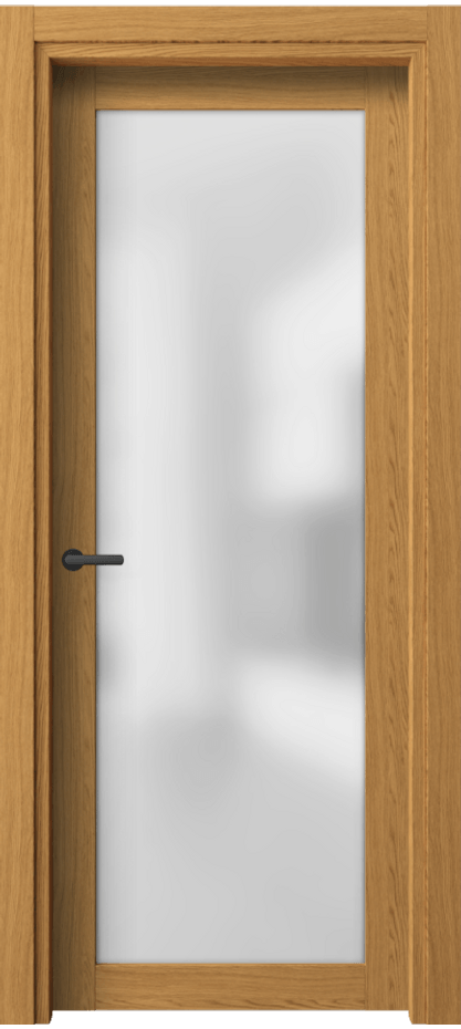 Межкомнатная дверь Neo 2102 Ванильный дуб Сатинированное стекло Цена 26960 ₽ | Volhovec
