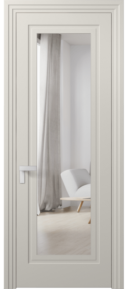 Дверь межкомнатная Рокка 8303 Матовый облачно-серый Двустороннее зеркало, триплекс Каскадный компланарный наличник МОС Цена 87040 ₽ Наличники уже входят в базовый комплект. Фабрика дверей Волховец 8 (800) 551 43 19 Межкомнатная дверь Рокка 8303 Матовый облачно-серый Двустороннее зеркало, триплекс Цена 87040 ₽ | Volhovec