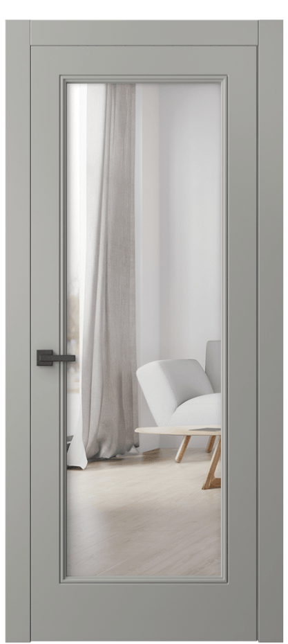 Дверь межкомнатная Linea 8300 Матовый нейтральный серый Двустороннее зеркало, триплекс Гладкий компланарный наличник МНСР* Цена 67490 ₽ Наличники уже входят в базовый комплект. Фабрика дверей Волховец 8 (800) 551 43 19 Межкомнатная дверь Linea 8300 Матовый нейтральный серый Двустороннее зеркало, триплекс Цена 67490 ₽ | Volhovec