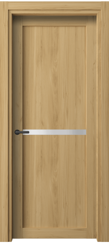 Межкомнатная дверь Нео 2112 Солнечный вяз Сатинированное стекло Цена 30220 ₽ | Volhovec