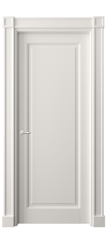 Межкомнатная дверь Тоскана Плано 6301 Матовый пудровый белый  Цена 139691 ₽ | Volhovec