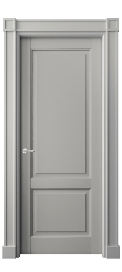 Межкомнатная дверь Тоскана Плано 6303 Матовый нейтральный серый  Цена 139691 ₽ | Volhovec