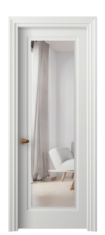 Дверь межкомнатная Esse 8503 Матовый светло-серый Двустороннее зеркало, триплекс, 7 мм Фигурный универсальный наличник МССР Цена 49980 ₽ Наличники уже входят в базовый комплект. Фабрика дверей Волховец 8 (800) 551 43 19 Межкомнатная дверь Esse 8503 Матовый светло-серый Двустороннее зеркало, триплекс, 7 мм Цена 49980 ₽ | Volhovec