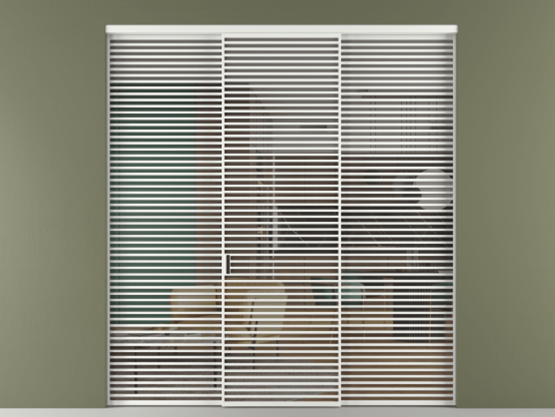 Перегородка Формато внутри проёма 3 створки АЛПР 040.07 Алюминий белоснежный Прозрачное серое стекло, триплекс. Цена 507930 ₽ 1. Полотно 3 шт. (800/2100 мм)
2. Комплект установки раздвижной системы
3. Базовый комплект фурнитуры
4.Ручка Рондо. Фабрика дверей Волховец 8 (800) 551 43 19 Перегородка Формато внутри проёма 3 створки АЛПР 040.07 Алюминий белоснежный Прозрачное серое стекло, триплекс Цена 507930 ₽ | Volhovec