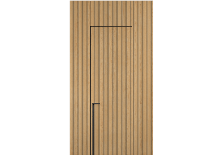 Панели для отделки стен Стеновая панель Фрезерованные Дуб золотой матовый. Цвет Дуб золотой матовый. Материал Шпон Naturwood. Коллекция Фрезерованные. Картинка.