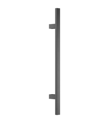 Ручки для дверей Ручка дверная SOLID SQUARE. Цвет Матовый графит PVD. Коллекция SOLID SQUARE. Картинка.