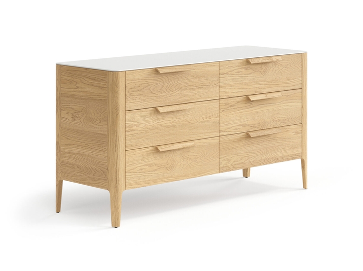 Мебель Комод Piega 6 ящиков. Цвет Дуб соломенный матовый. Материал Массив дуба матовый. Коллекция Комод Piega 6 ящиков. Фото. Мебель Комод Piega 6 ящиков. Цвет Дуб соломенный матовый. Материал Массив дуба матовый. Коллекция Комод Piega 6 ящиков. Картинка.