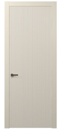 Дверь межкомнатная АКП 8621 МБСР. Цвет Матовый бежево-серый. Материал Гладкая эмаль. Коллекция Dune. Картинка.