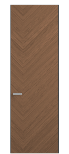 Дверь межкомнатная ПУ 0201 ДСРМР Дуб серый матовый. Цвет Дуб серый матовый рифт. Материал Радиальный шпон Naturwood. Коллекция Rift. Картинка.