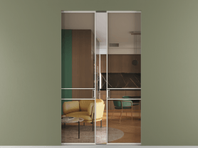 Алюминевая перегородка АЛПР 040.02 МОС Бронза триплекс. Цвет Алюминий облачно-серый. Материал Алюминий в эмали. Коллекция Перегородка Formato скрытый пенал 2 створки. Фото. Алюминевая перегородка АЛПР 040.02 МОС Бронза триплекс. Цвет Алюминий облачно-серый. Материал Алюминий в эмали. Коллекция Перегородка Formato скрытый пенал 2 створки. Картинка.