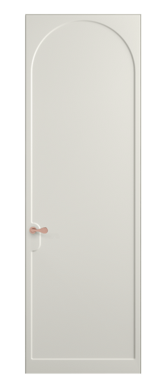 Дверь межкомнатная 7503 МЖМ. Цвет Матовый жемчужный. Материал Гладкая эмаль. Коллекция Softform. Картинка.