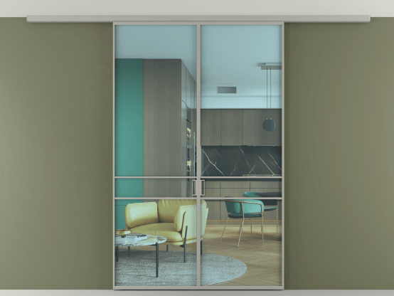 Алюминевая перегородка АЛПР 040.02_АНСР_ПРОЗ ГОЛ_new. Цвет Алюминий нейтральный серый. Материал Алюминий в эмали. Коллекция Перегородка Formato вдоль стены на потолок 2 створки. Фото. Алюминевая перегородка АЛПР 040.02_АНСР_ПРОЗ ГОЛ_new. Цвет Алюминий нейтральный серый. Материал Алюминий в эмали. Коллекция Перегородка Formato вдоль стены на потолок 2 створки. Картинка.