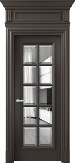 Межкомнатная дверь 7310 МАН ДВ ЗЕР Ф. Цвет Матовый антрацит. Материал Гладкая эмаль. Коллекция Антик. Фото. Дверь межкомнатная 7310 МАН ДВ ЗЕР Ф. Цвет Матовый антрацит. Материал Гладкая эмаль. Коллекция Антик. Картинка.