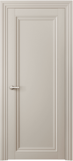 Дверь межкомнатная 2501 МСБЖ. Цвет Матовый светло-бежевый. Материал Гладкая эмаль. Коллекция Центро. Картинка.
