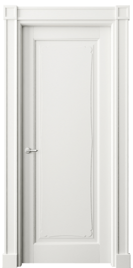 Дверь межкомнатная 6321 БС. Цвет Бук серый. Материал Массив бука эмаль. Коллекция Toscana Elegante. Картинка.