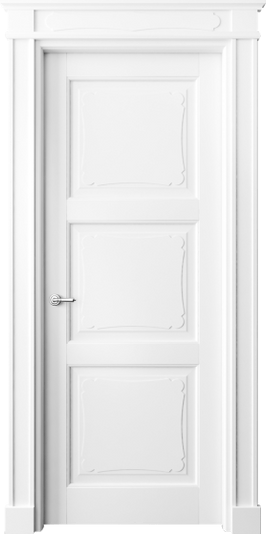 Дверь межкомнатная 6329 ББЛ. Цвет Бук белоснежный. Материал Массив бука эмаль. Коллекция Toscana Elegante. Картинка.