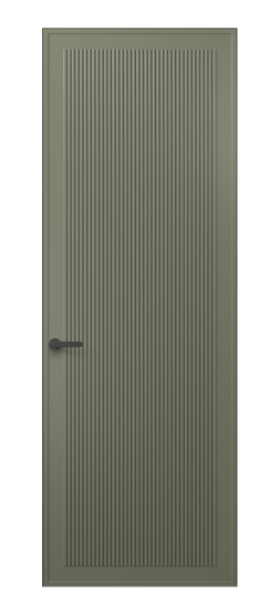 Дверь межкомнатная АКП 8622 МОТ. Цвет Матовый оливковый тёмный. Материал Гладкая эмаль. Коллекция Дюна. Картинка.