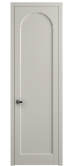 Дверь межкомнатная 6803 МОС. Цвет Матовый облачно-серый. Материал Гладкая эмаль. Коллекция Palazzo. Картинка.