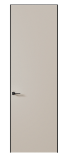 Дверь межкомнатная 0010 МСБЖ Матовый светло-бежевый. Цвет Матовый светло-бежевый. Материал Гладкая эмаль. Коллекция Planum Pro. Картинка.