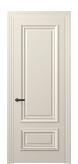 Дверь межкомнатная АКП 8841 МБСР. Цвет Матовый бежево-серый. Материал Гладкая эмаль. Коллекция Прайм. Картинка.