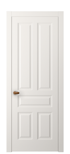 Дверь межкомнатная АКП 8531 МПБЛ. Цвет Матовый пудровый белый. Материал Гладкая эмаль. Коллекция Esse. Картинка.