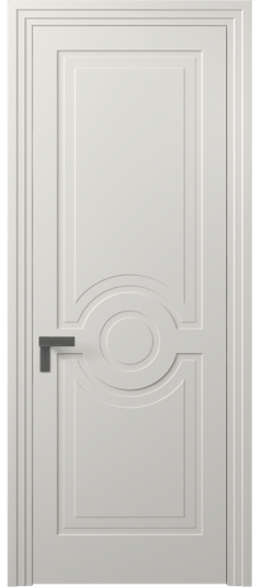 Дверь межкомнатная 8361 МСР. Цвет Матовый серый. Материал Гладкая эмаль. Коллекция Rocca. Картинка.