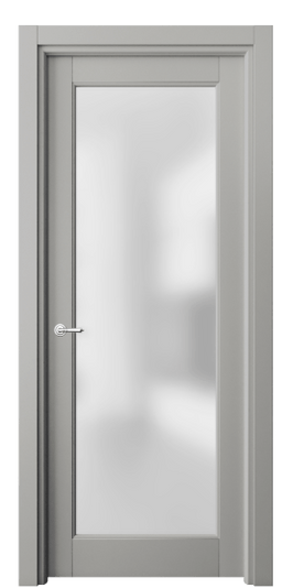 Дверь межкомнатная 6300 БНСР САТ. Цвет Бук нейтральный серый. Материал Массив бука эмаль. Коллекция Toscana Litera. Картинка.