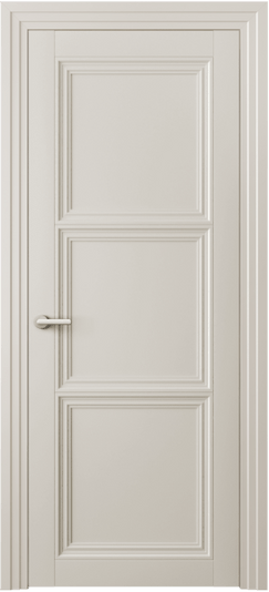 Дверь межкомнатная 2503 МОС. Цвет Матовый облачно-серый. Материал Гладкая эмаль. Коллекция Centro. Картинка.