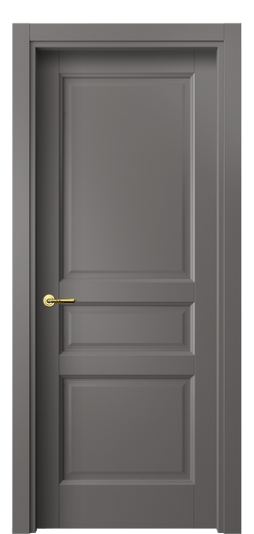 Дверь межкомнатная 1431 МКЛС. Цвет Матовый классический серый. Материал Гладкая эмаль. Коллекция Galant. Картинка.