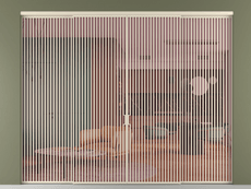 Перегородка Formato внутри проёма 4 створки