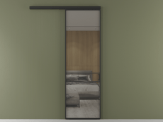 Перегородка Формато вдоль стены 1 створка