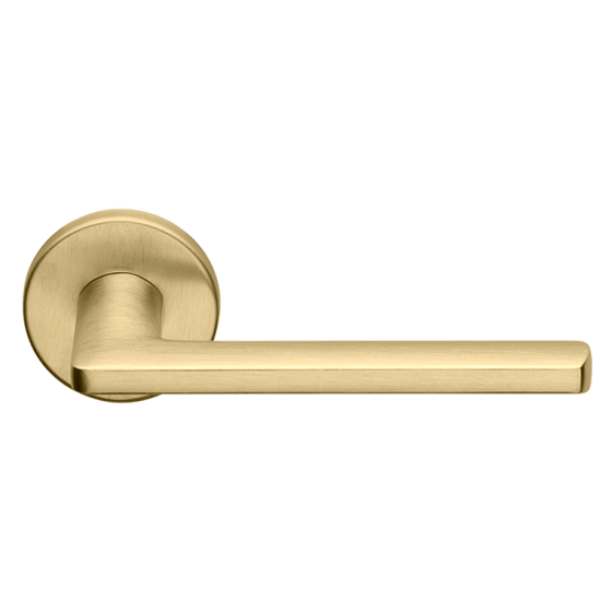 Ручки для межкомнатных дверей Ручка дверная Люче Пи. Цвет Матовое золото. Коллекция Люче Пи. Фото. Ручки для дверей Ручка дверная Люче Пи. Цвет Матовое золото. Коллекция Люче Пи. Картинка.